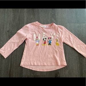 Zara Girl Disney top